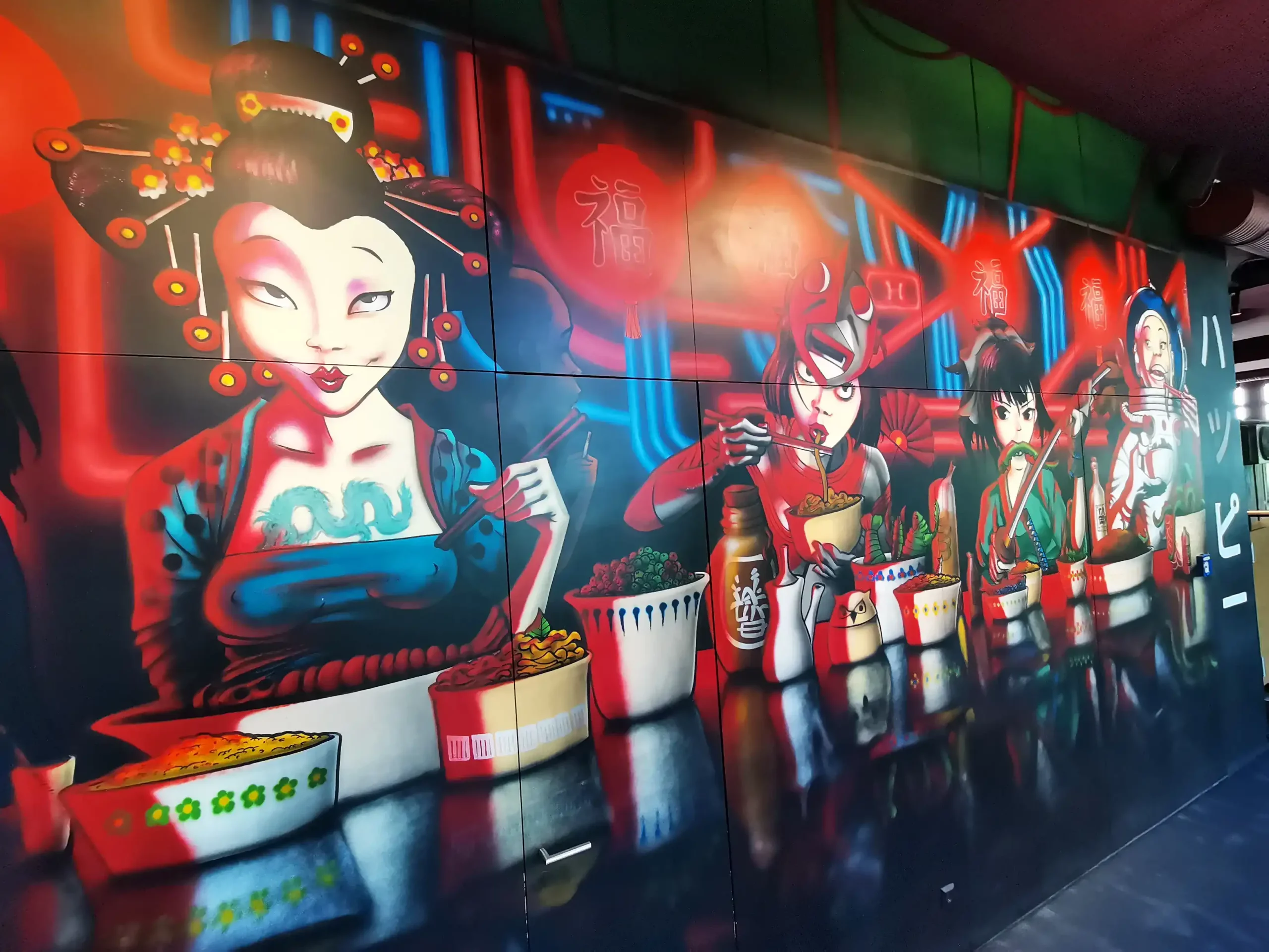 Fassadengestaltung — Monumentale Mural Art